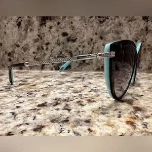 Tiffany & Co. | Accessories | Tiffany Co Blue Black Crystal  display picture 1
